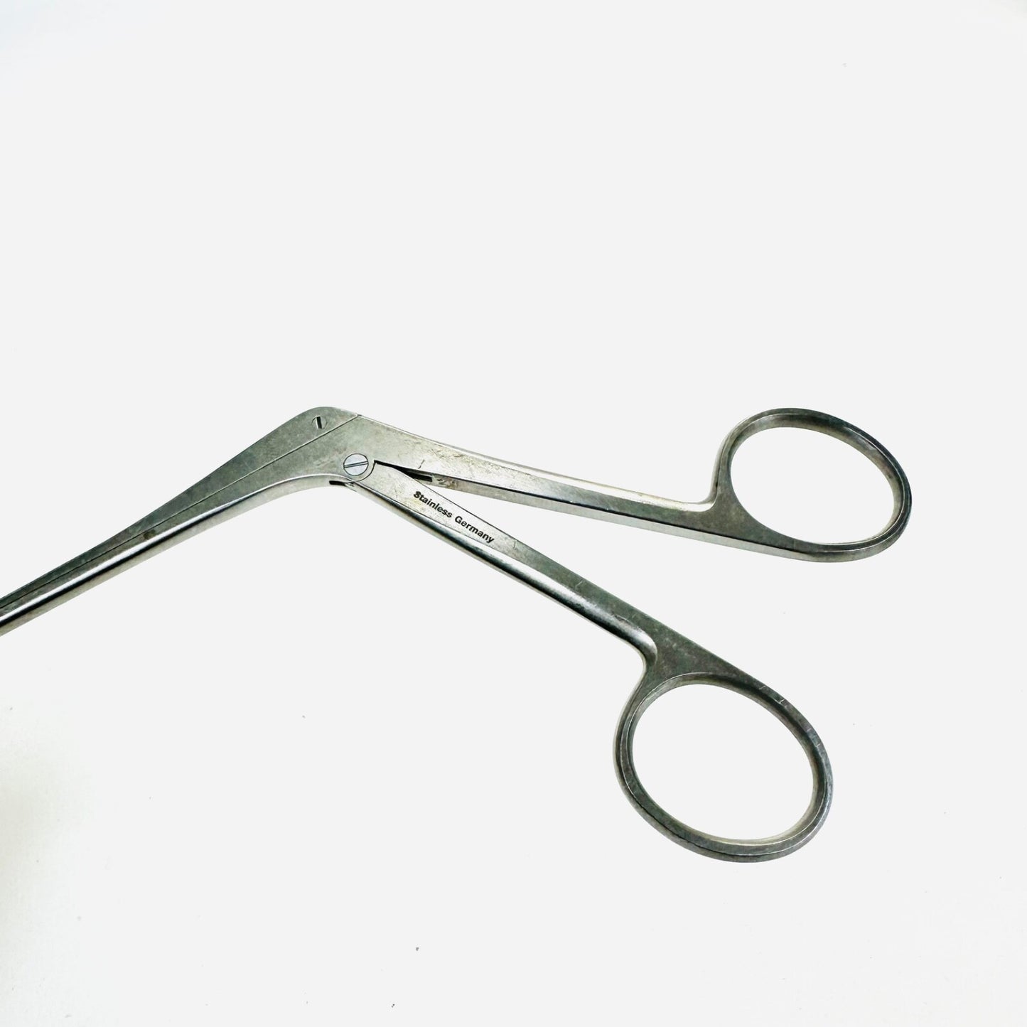 Serrated Upside Curved Rongeur Stainless Steel 12 Inch Instrument