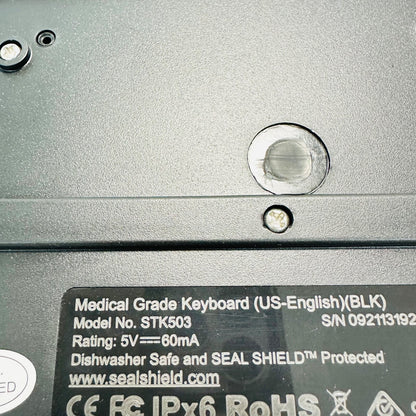 GE STK503 Seal Shield Medical Grade Keyboard W/ Mouse ( LOT OF 5 )