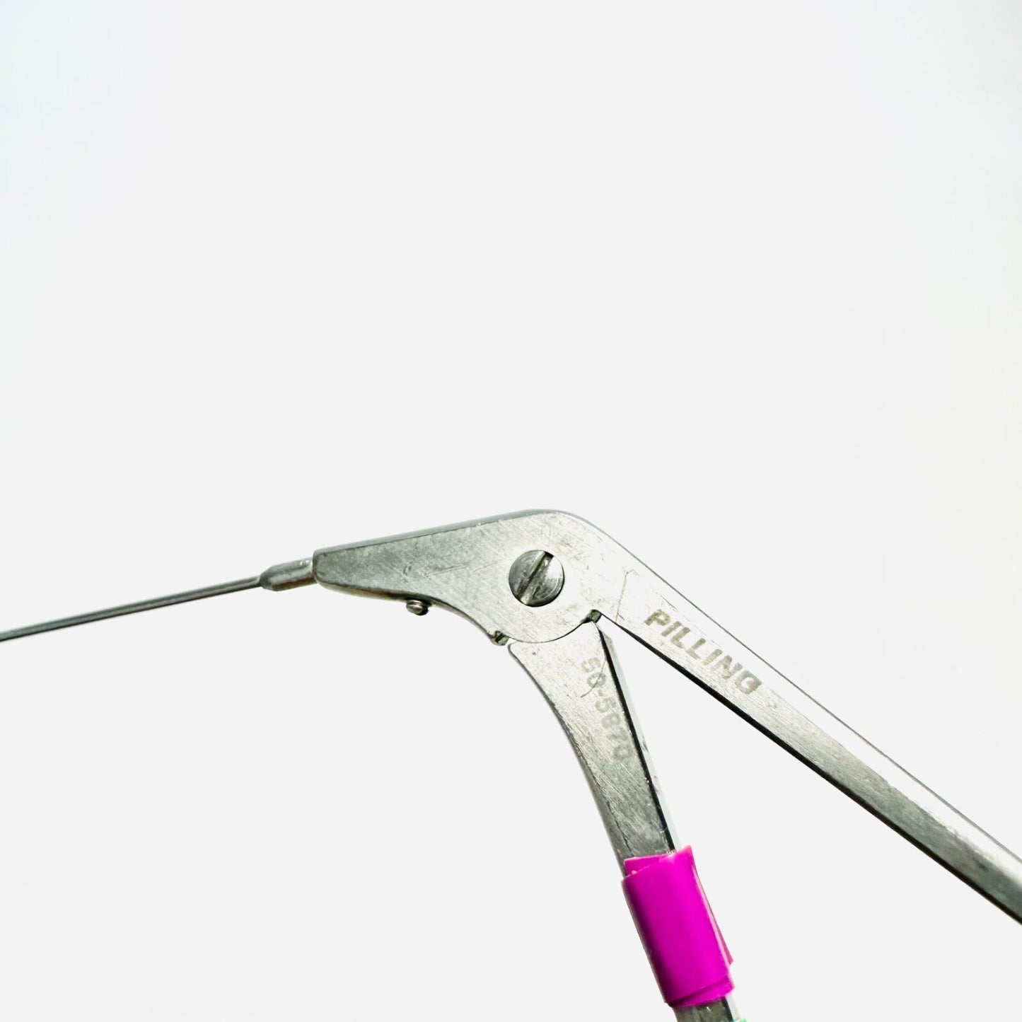 Pilling 505670 Flexible Forceps Straight, 1.1mm tip, 14 3/8" Instrument