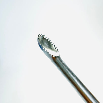 Medtronic 807-925 Straight Serrated Cup Curette Instrument