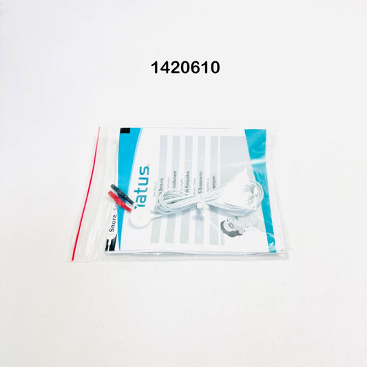 Natus 1420610 Flexible Thermo-Plastic Disc White Piezoelectric Snore Sensor