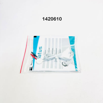 Natus 1420610 Flexible Thermo-Plastic Disc White Piezoelectric Snore Sensor