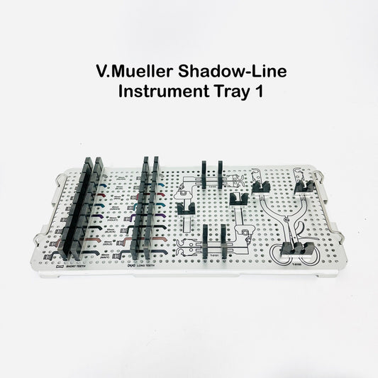V.Mueller Shadow-Line Anterior Cervical Fusion System Tray Insert, Metal Only