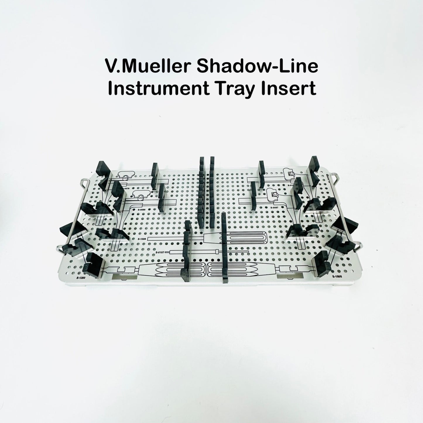 V.Mueller Shadow-Line Spinal Distraction Tray Insert, Metal Only
