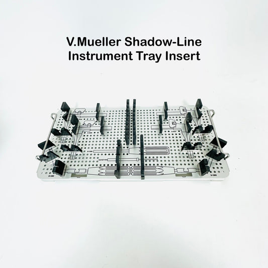 V.Mueller Shadow-Line Spinal Distraction Tray Insert, Metal Only