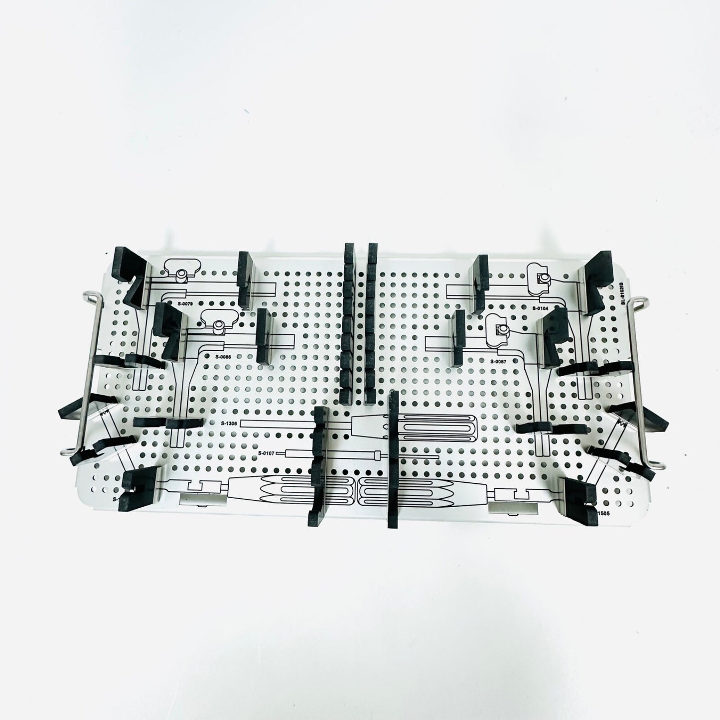 V.Mueller Shadow-Line Spinal Distraction Tray Insert, Metal Only
