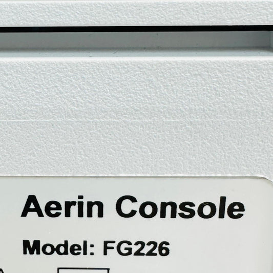 Aerin FG226 Touchscreen RF Console Unit W/ Foot Switch CAT307