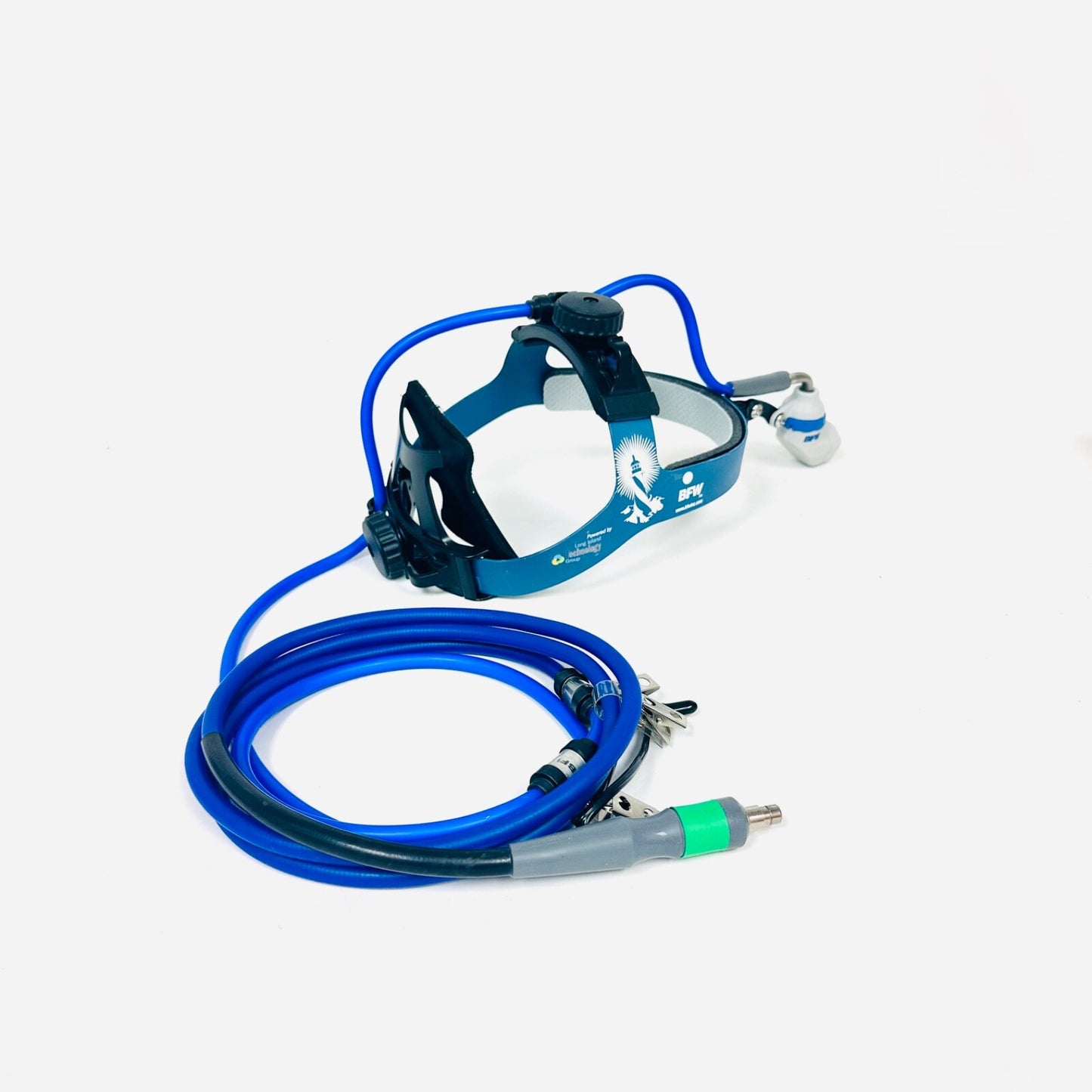 BFW 9866 FIBER OPTIC HEADLIGHT W/ AtoN Cobra Coil Fiber Optic Cable 10'