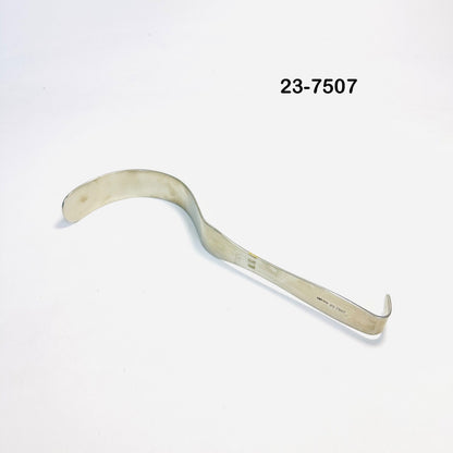 SSI 23-7507 Retractor, Deaver, 1 1/2 in Wide, Satin Finish, 12 in Instrument