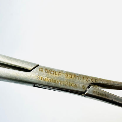 R. Wolf 8371.10 Grasping Forceps Wl 100 Mm With Four Spherical Teeth Instrument