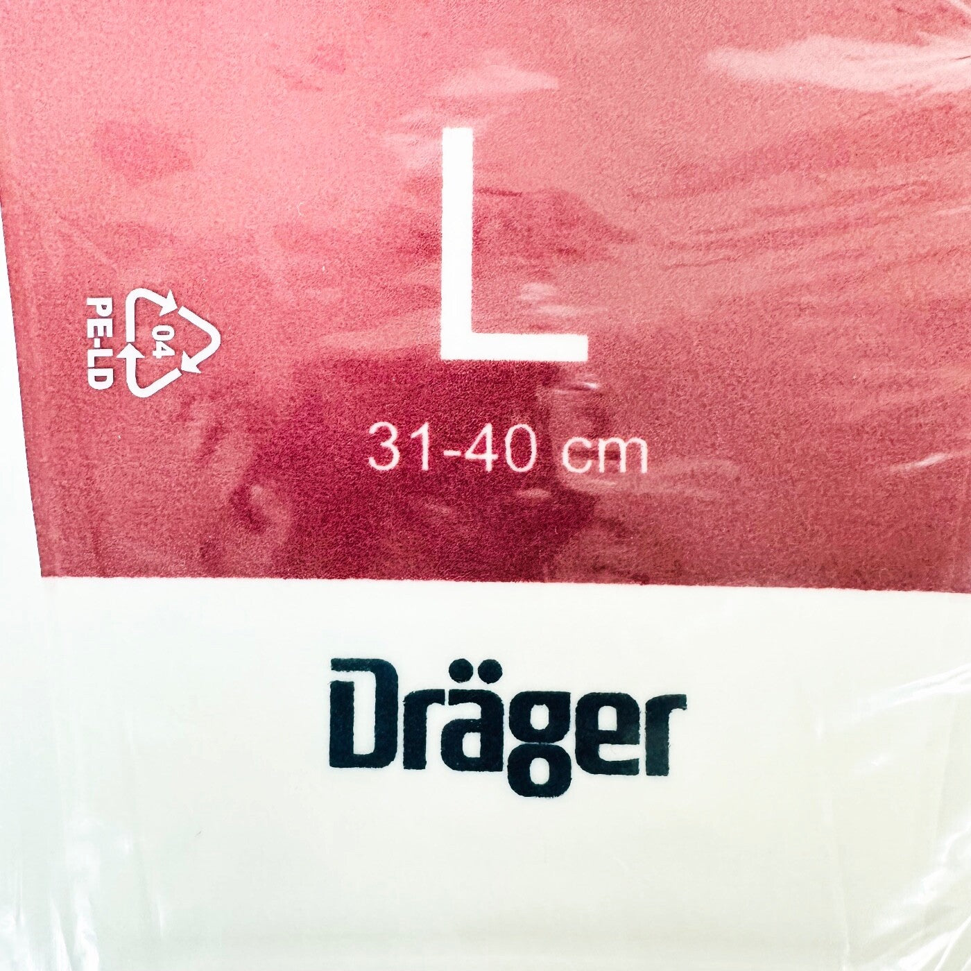 Draeger MP00931 NBP Single Use Cuffs, 31-40cm , Large Adult  10/Pack (NEW)