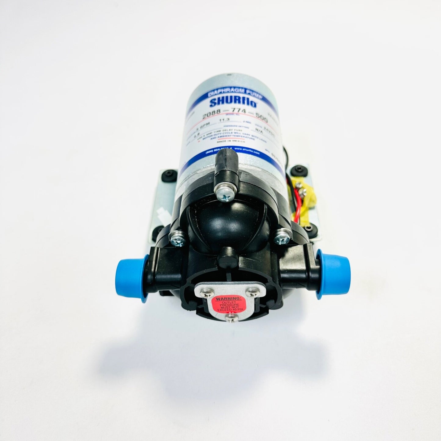 Shurflo 2088-774-500 Diaphragm Pump - 24 VDC As Is