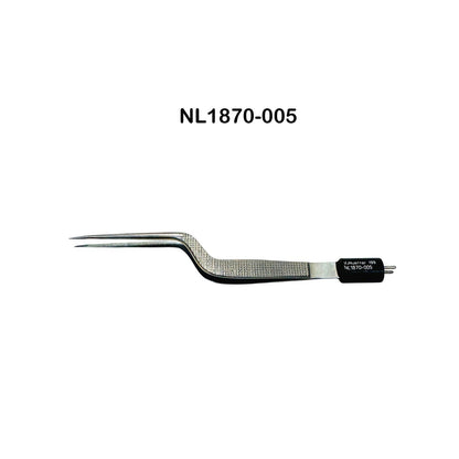 V. Mueller NL1870-005 Fox Bipolar Forceps Straight, 0.5mm Wide, 6-1/4"