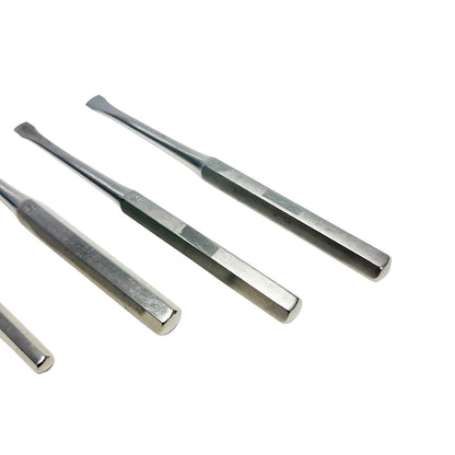 Integra Jarit 250-423 Key Elevator 7-1/2" Instrument (1/2", 1/4", 3/8") Lot Of 4