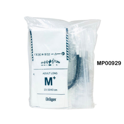 Draeger MP00929 NBP Cuff M+, 23-33 / 43cm, 10/Pack