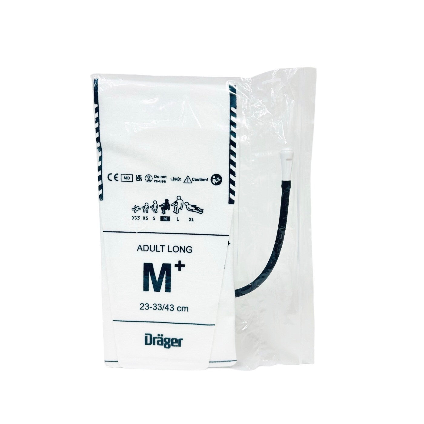 Draeger MP00929 NBP Cuff M+, 23-33 / 43cm, 10/Pack