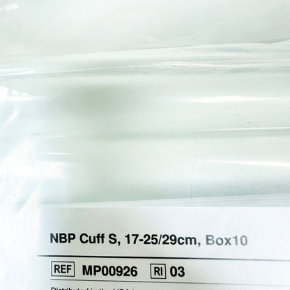 Draeger MP00926 NBP Cuff S, 17-25 / 29cm, 10/Pack
