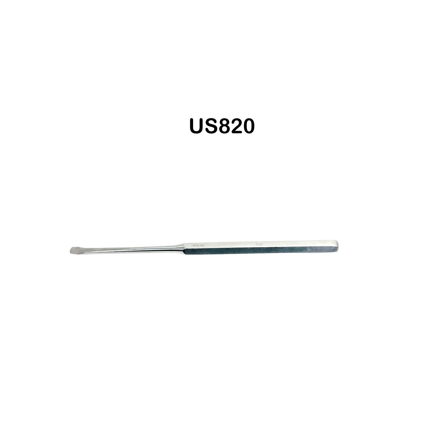 Aesculap US820 Elevator, KeY 1/4" WIDE Straight Blade 7 1/2" Instrument