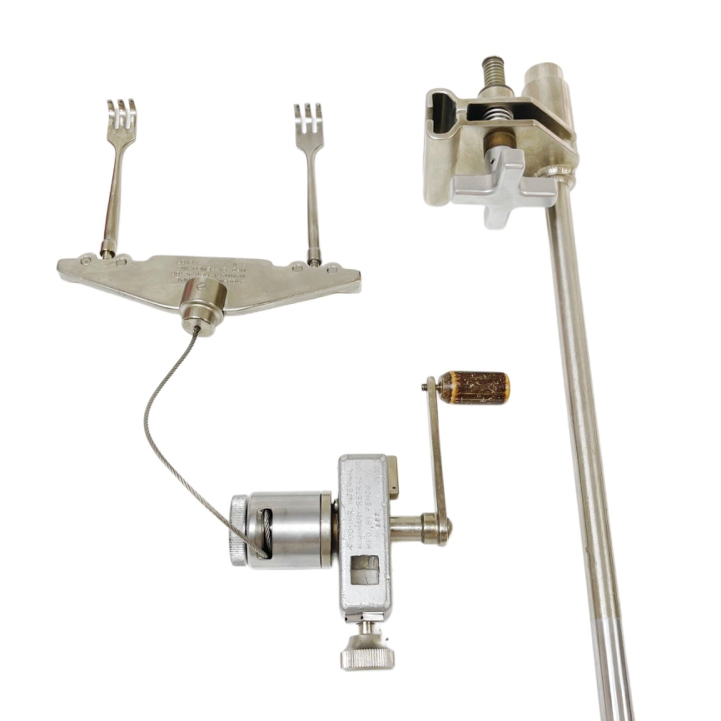 Rultract / Pemco 4100-IMR Skyhook Retractor Ratchet Assembly W/ Post Clamp