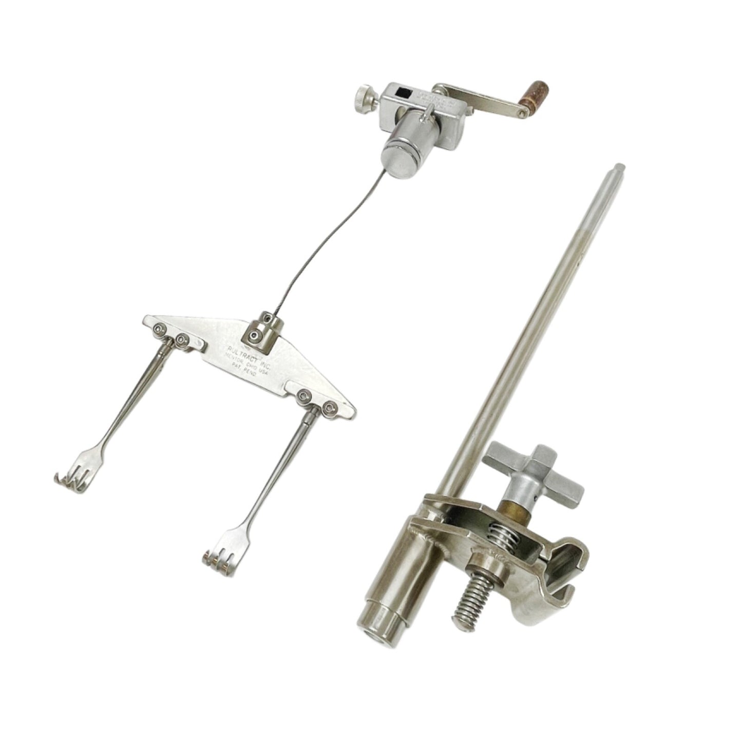 Rultract / Pemco 4100-IMR Skyhook Retractor Ratchet Assembly W/ Post Clamp