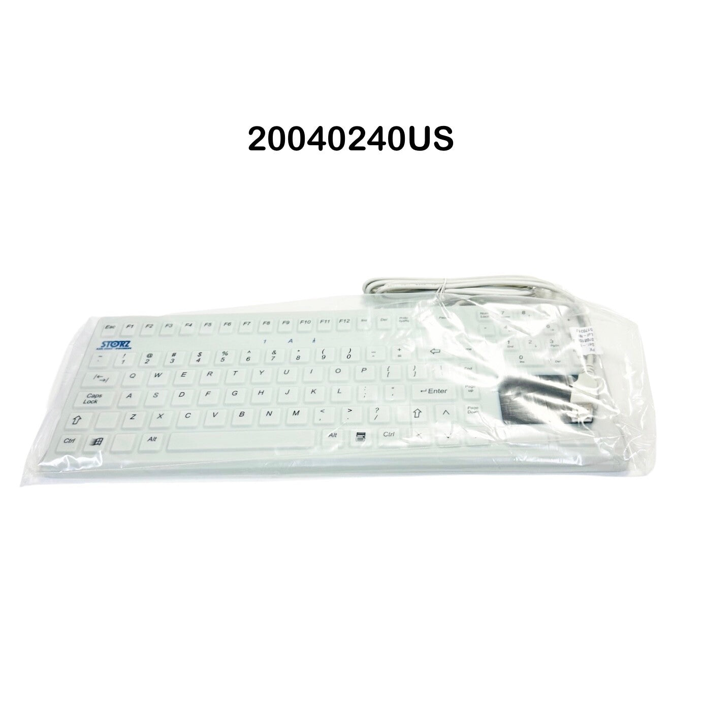 STORZ 20040240US USB silicone keyboard with touchpad, US – Surgical ...