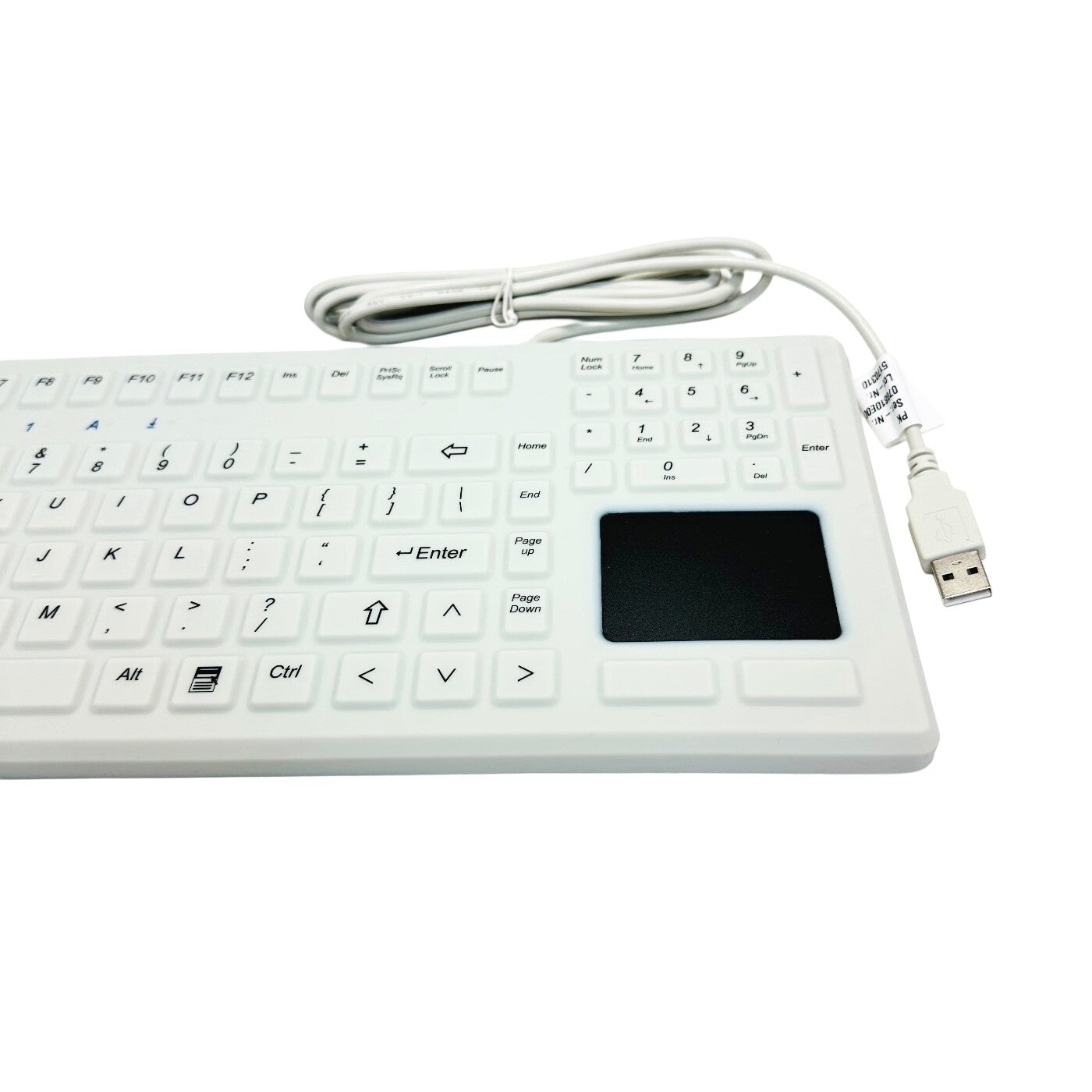 STORZ 20040240US USB silicone keyboard with touchpad, US