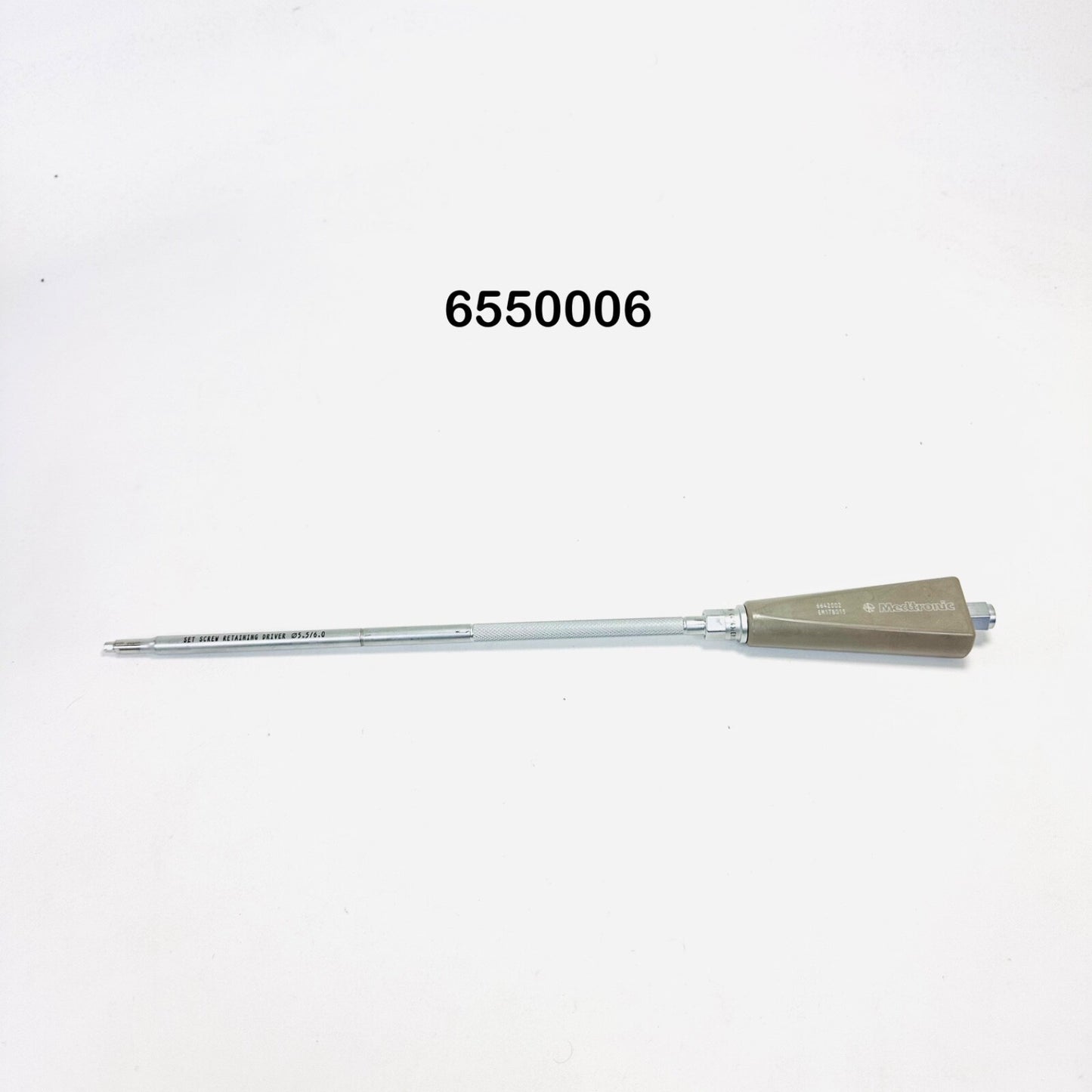 Medtronic 6550006 Set Screw Retaining Driver 5.5/6.0mm Instrument