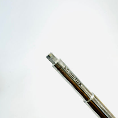 gSource 86.4595 Screwdriver 12€³ hexagonal 3.5mm with notch Instrument