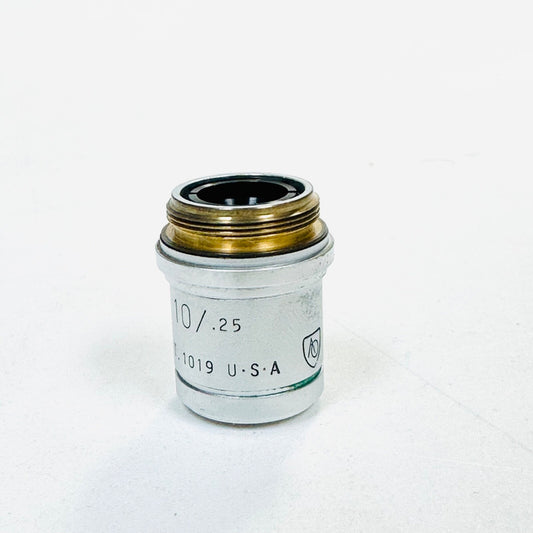 american optical 1019 PLAN ACHRO 10/.25 Microscope Objective