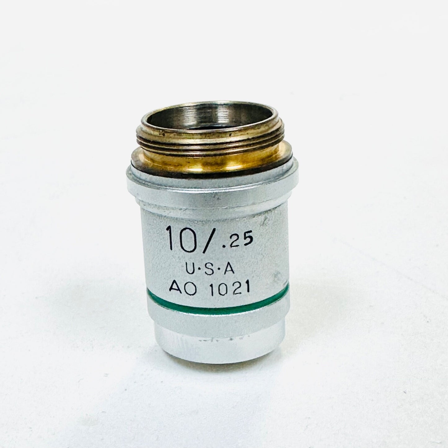 american optical 1021 PLAN ACHRO 10/.25 Microscope Objective