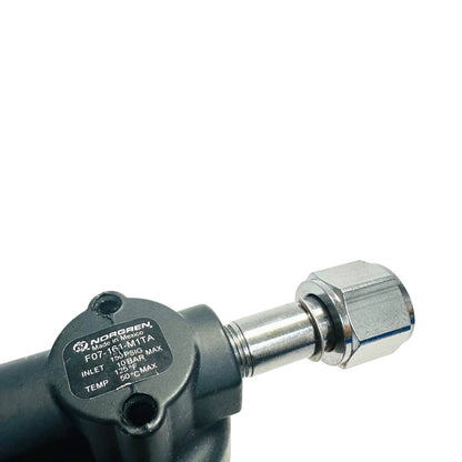 Norgren F07-161-M1TA Filter, 1/8" PTF Port, Polycarbonate, Manual, 5um, 150psi