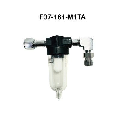 Norgren F07-161-M1TA Filter, 1/8" PTF Port, Polycarbonate, Manual, 5um, 150psi