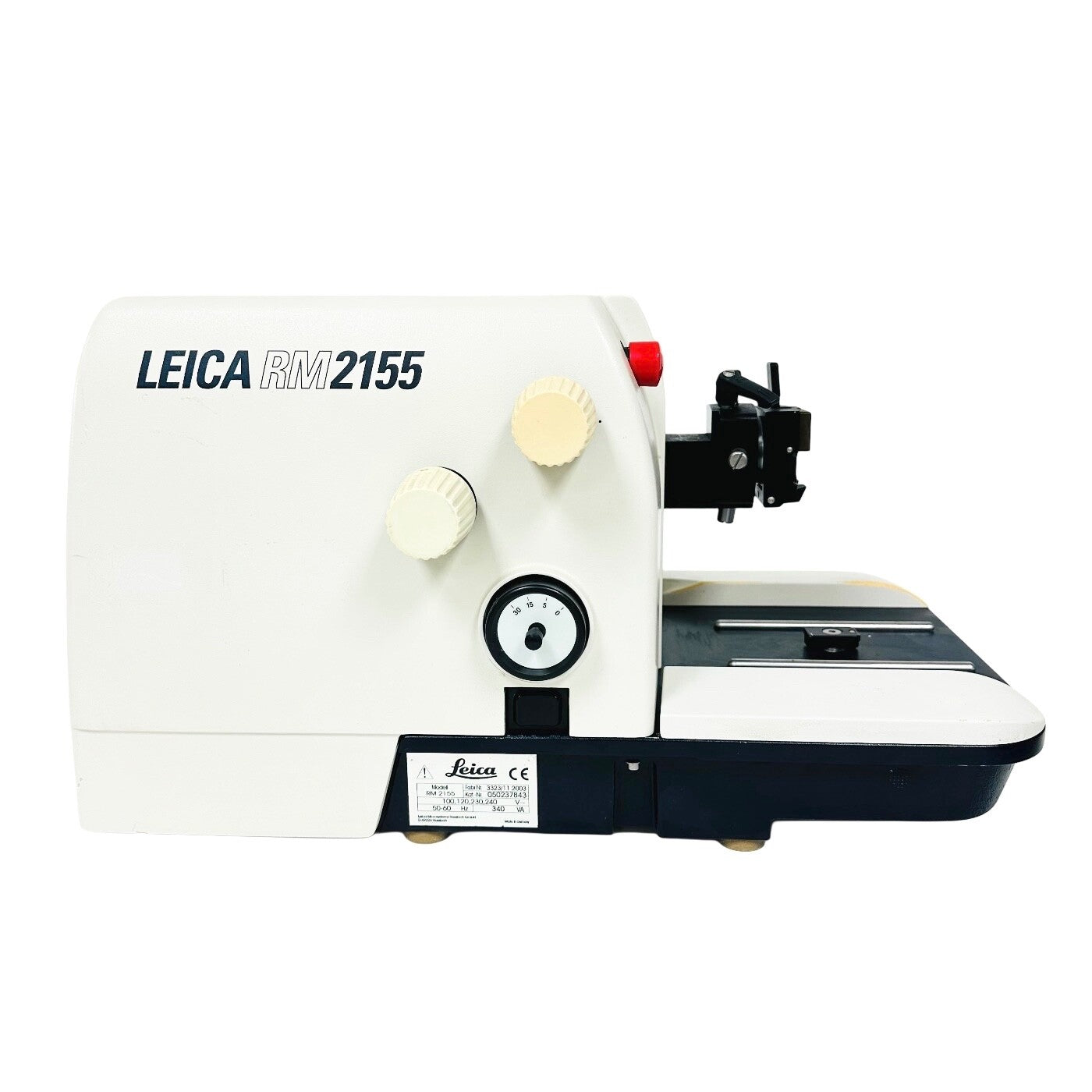 Leica RM2155 Rotary Microtome W/O Footpedal