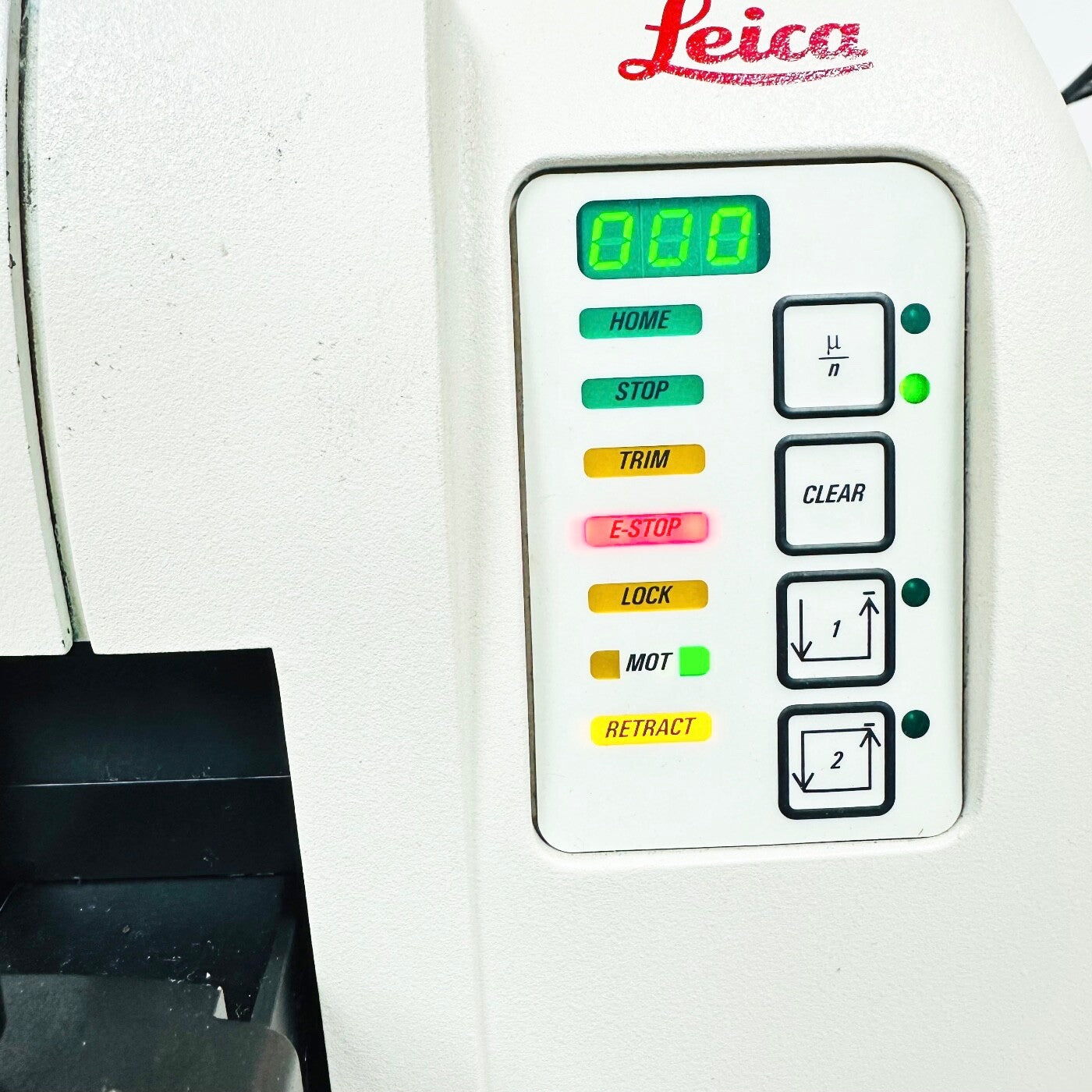 Leica RM2155 Rotary Microtome W/O Footpedal