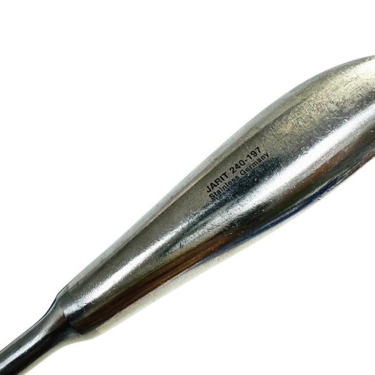 Jarit Integra 240-197 Curved Bone Hook 3/4" Hook, 9" Instrument