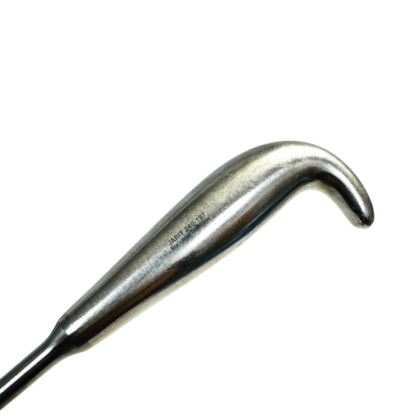 Jarit Integra 240-197 Curved Bone Hook 3/4" Hook, 9" Instrument
