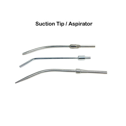 Surgical Suction Tip / Aspirator Lot of 3 Instrument