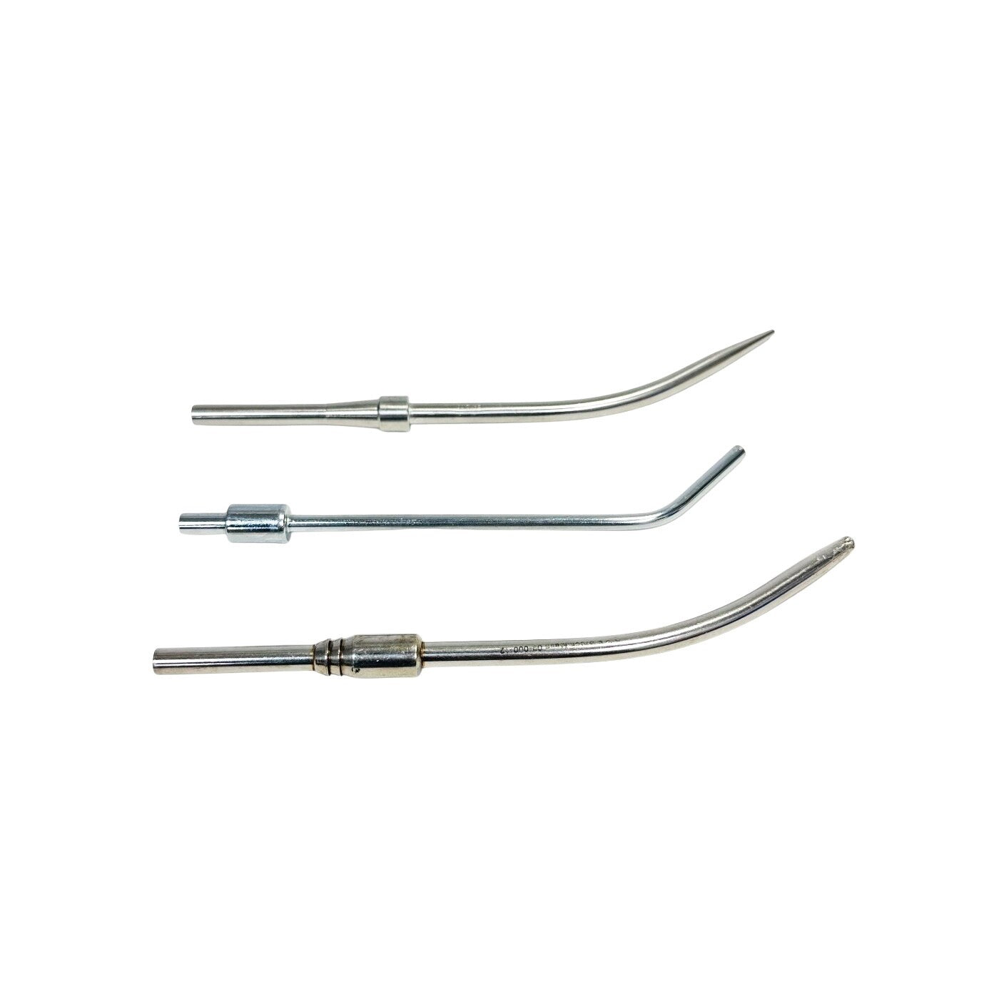Surgical Suction Tip / Aspirator Lot of 3 Instrument