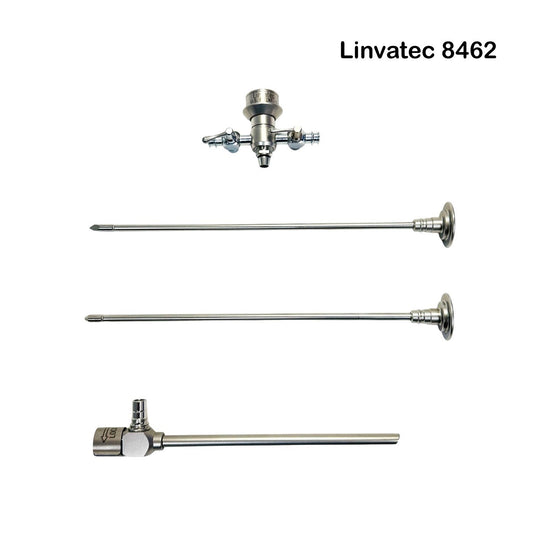 Linvatec 8462 25° Sheath, 8467 Obtuator, 8466 Trocar & 8464 Rotating Valve