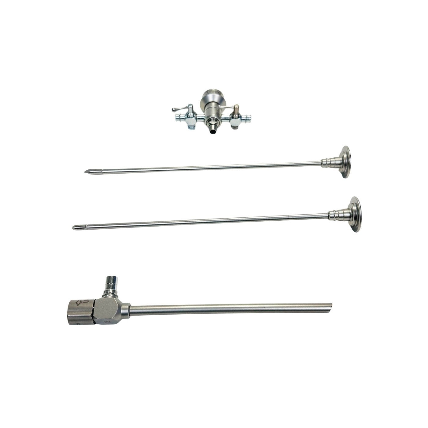 Linvatec 8462 25° Sheath, 8467 Obtuator, 8466 Trocar & 8464 Rotating Valve