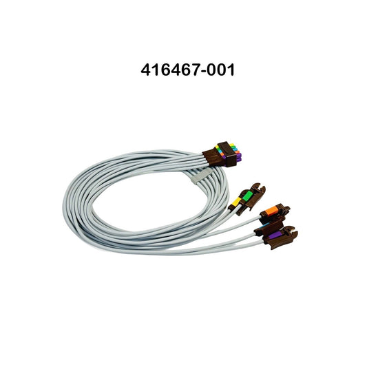 Carefusion 416467-001 Multi-Link ECG Leadwire V-lead, Grabber, AHA 130cm/51in