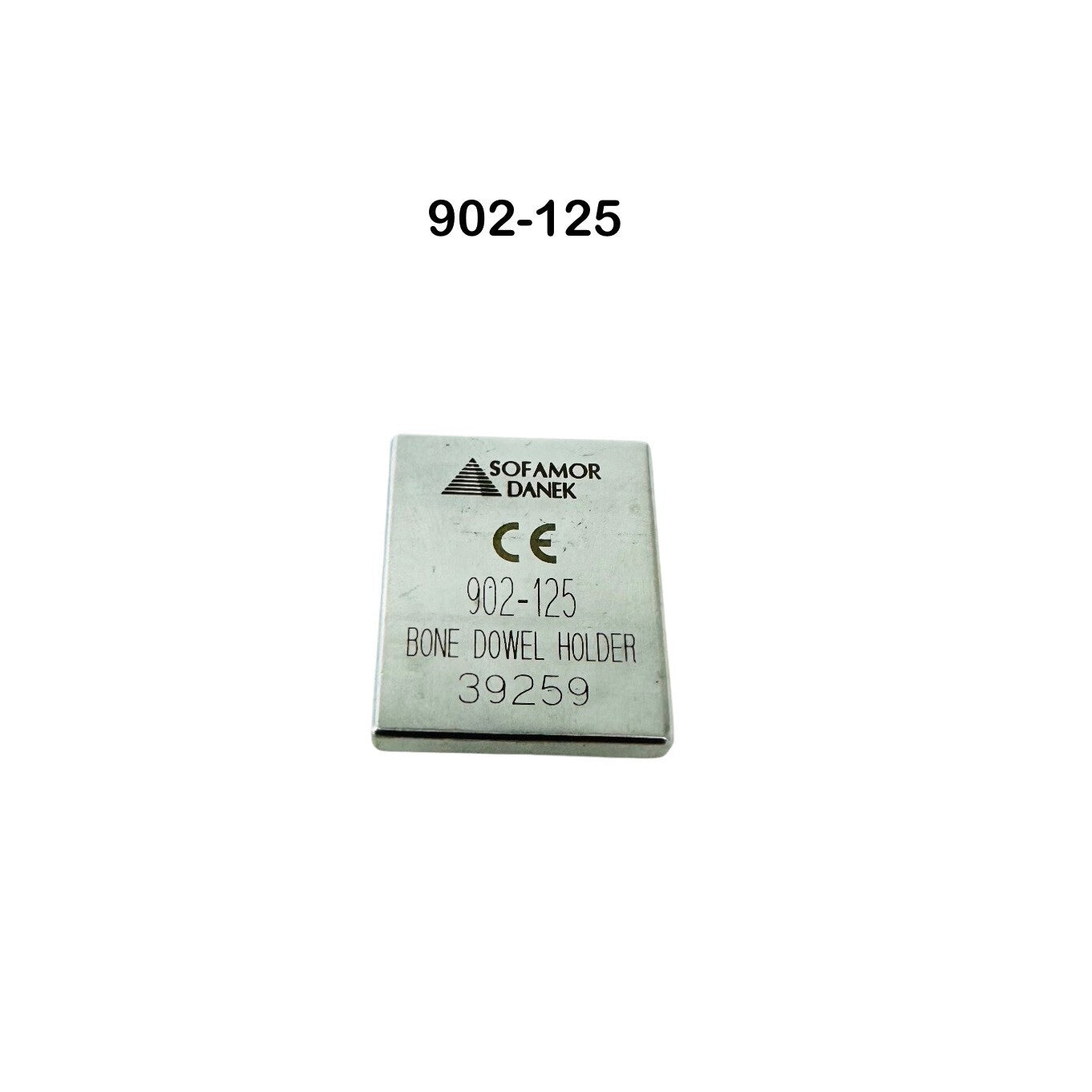 Medtronic 902-125 Bone Dowel Holder Instrument