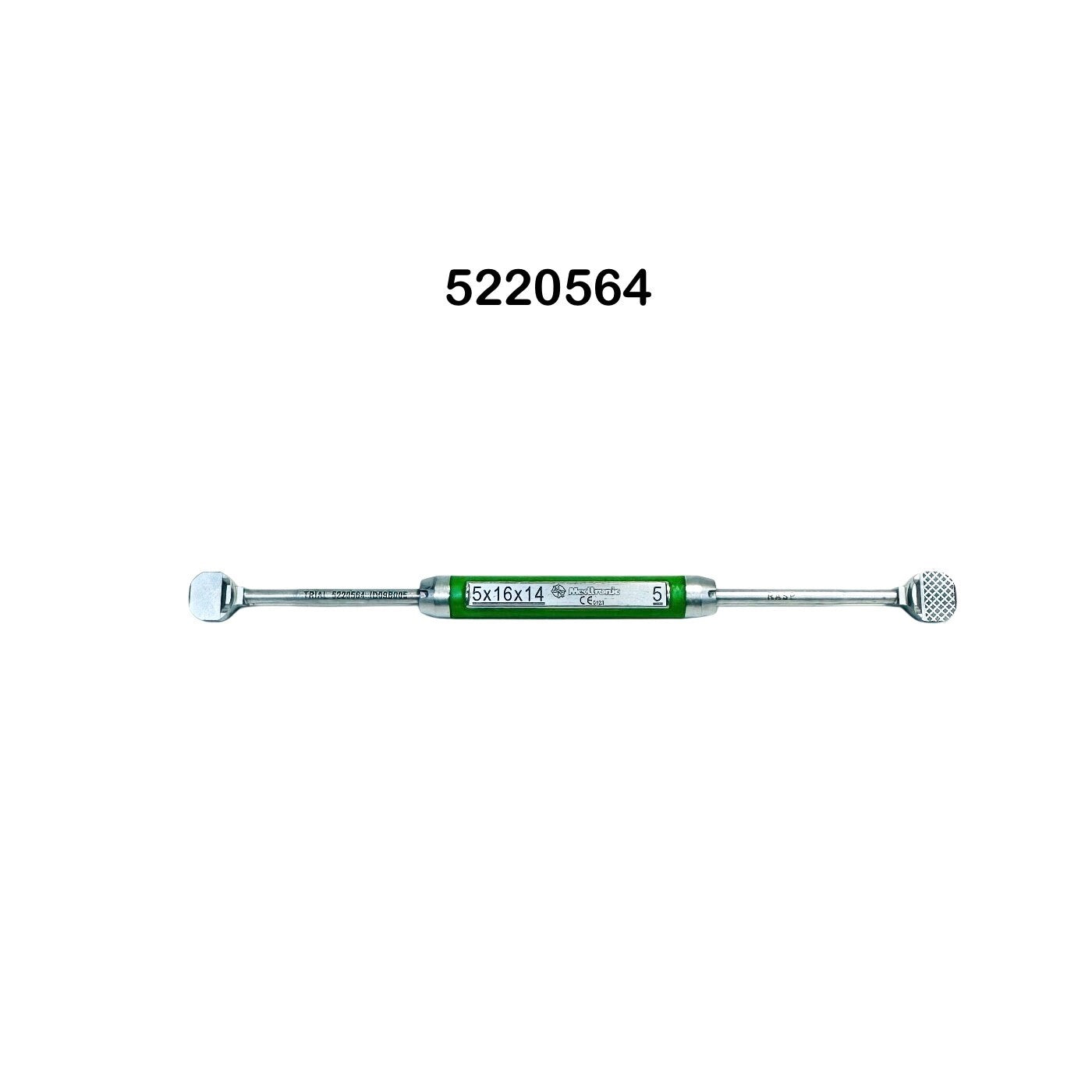 Medtronic 5220564 Trial rasp 5mm, Instrument ( 5 x 16 x 14 )