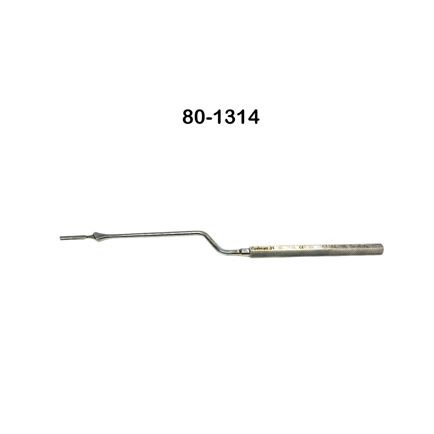 Codman 80-1314 Knife Handle, Hardy, Lateral, 90 mm WL, 9 in Instrument