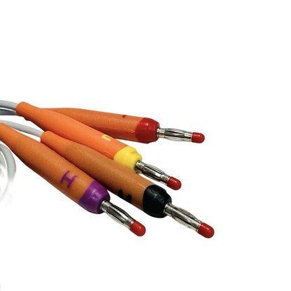 Ge 2104751-001  Leadwire Set, 4 Add-On, Banana, Aha