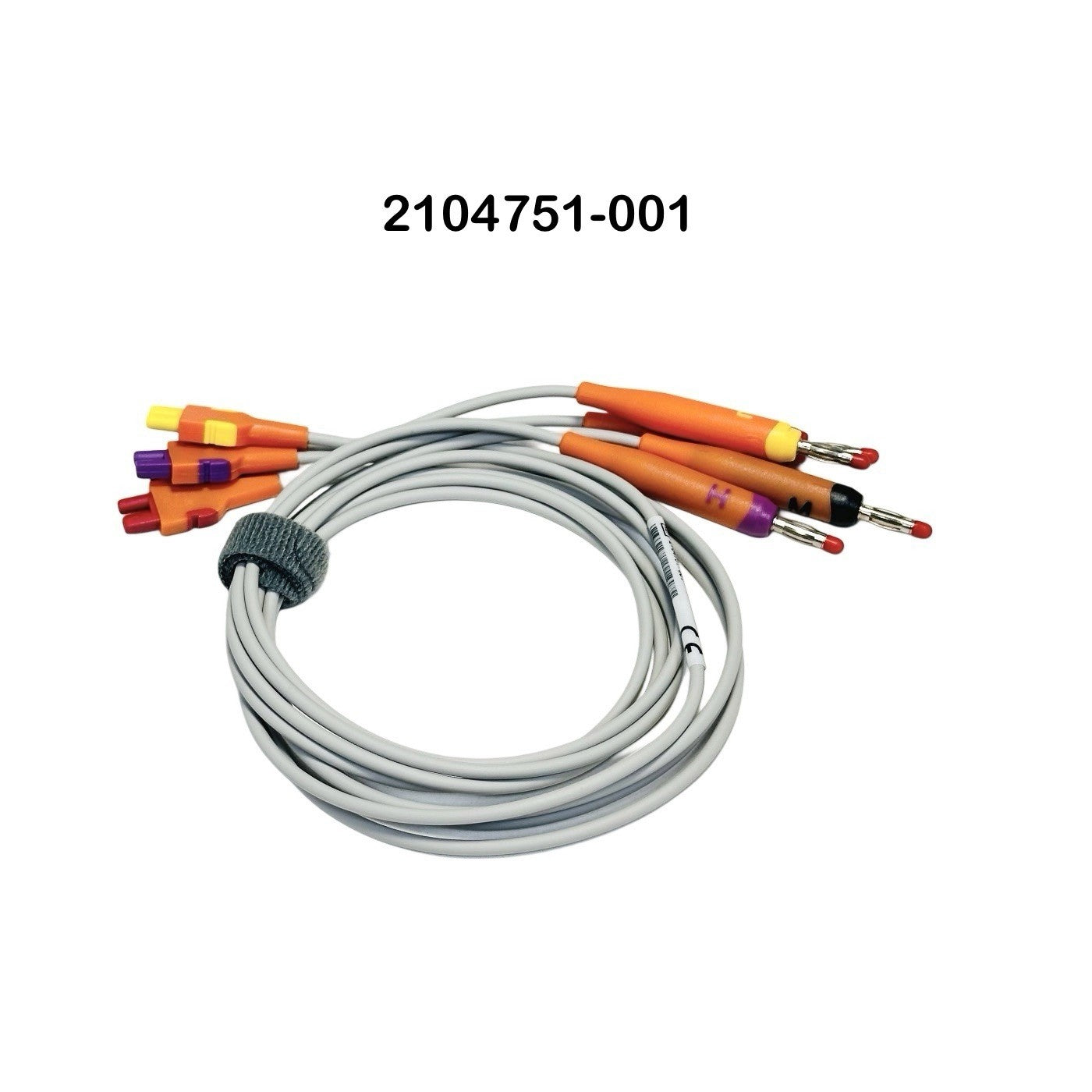 Ge 2104751-001  Leadwire Set, 4 Add-On, Banana, Aha