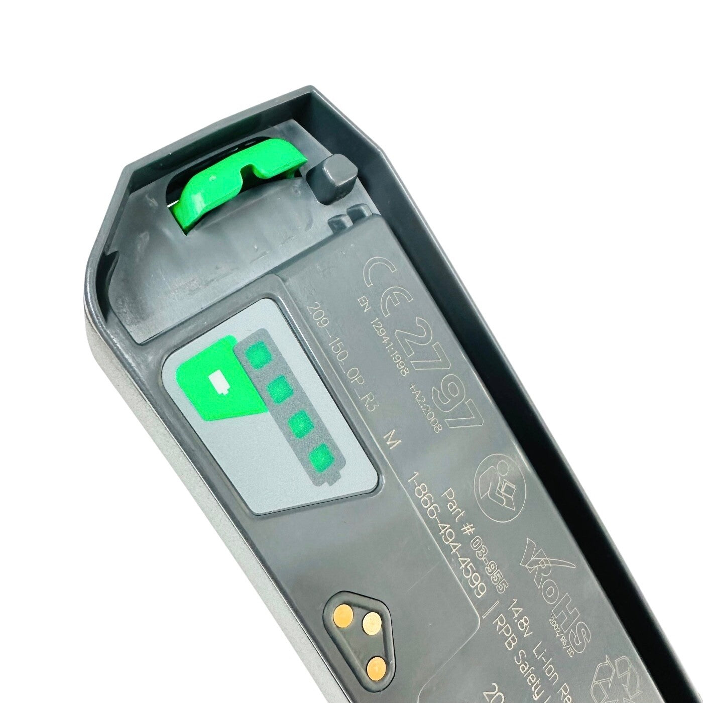 RPB Safety 03-955 Px4, Rechargeable Lithium-Ion Battery W/ Charger ( 2 Battery )