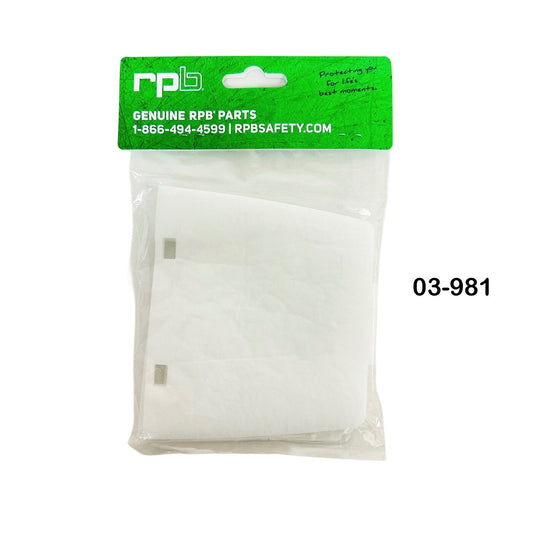 RPB Safety 03-981 PX4 Prefilter , Packet of 10 ( LOT OF 4)