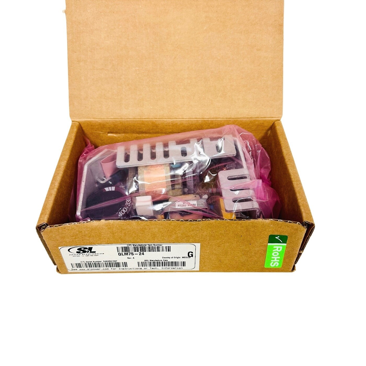 GE 2039749-001 Thermal Writer II Power Supply Switch Medical 75W-24V