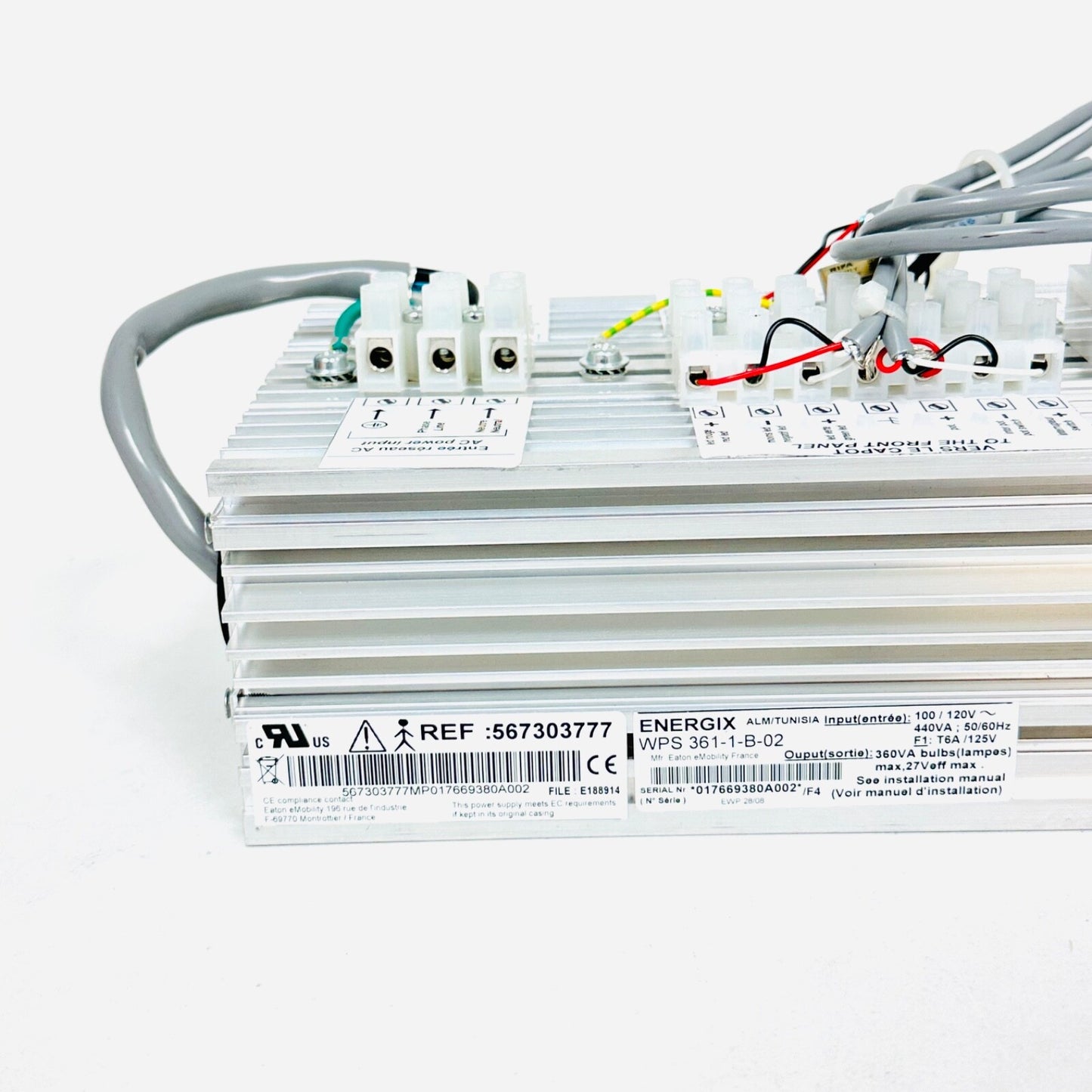 Getinge USA ARD567303777 Energix WPS 361-1-B-02 Power Supply For Surgical Light